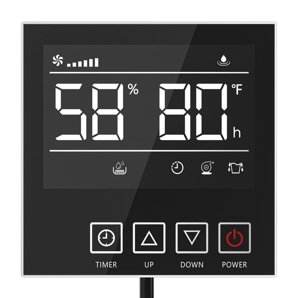 CPG130A Wired Remote Controller for Waykar Commercial Dehumidifier, Humidity Control Within Reach