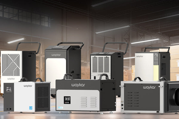 Waykar crawl space dehumidifiers for basements and large spaces