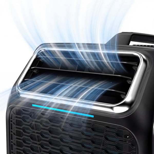 Waykar 6,000 BTU Portable Air Conditioner for Camping, Windowless Air Conditioning with Remote