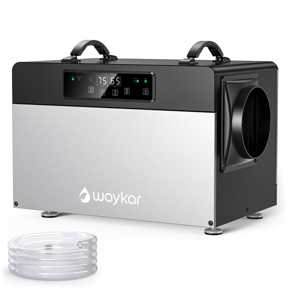 Waykar ENERGY STAR Crawl Space Dehumidifier with Pump, 70 Pints or 125 Pints Optional