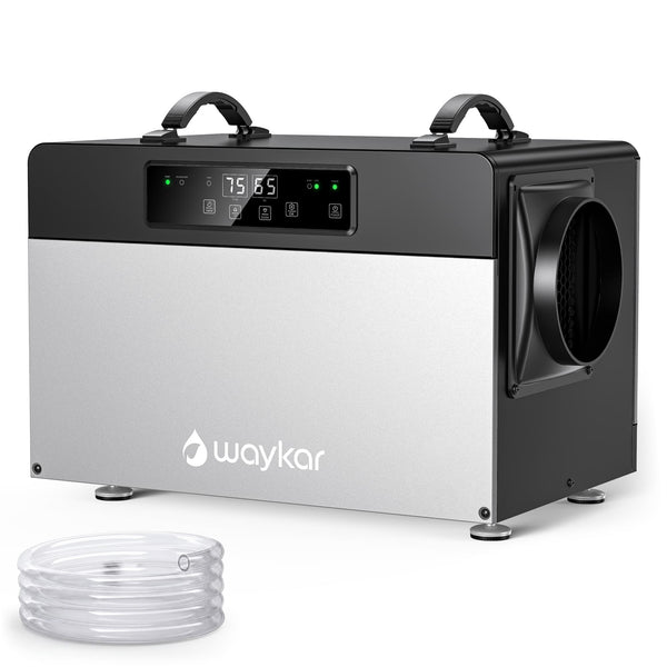 Waykar ENERGY STAR Crawl Space Dehumidifier with Pump, 70 Pints or 125 Pints Optional