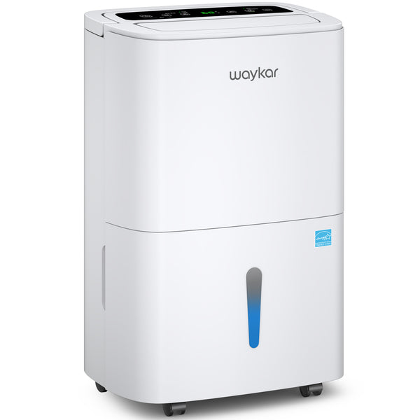 Energy Star Dehumidifiers with Drain Hose, Handle, Auto Defrost and Self Drying Features [Waykar YDZ Star]