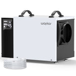 125-Pint Crawlspace Dehumidifier, Down to 10%RH Dry, Pump Model Optional