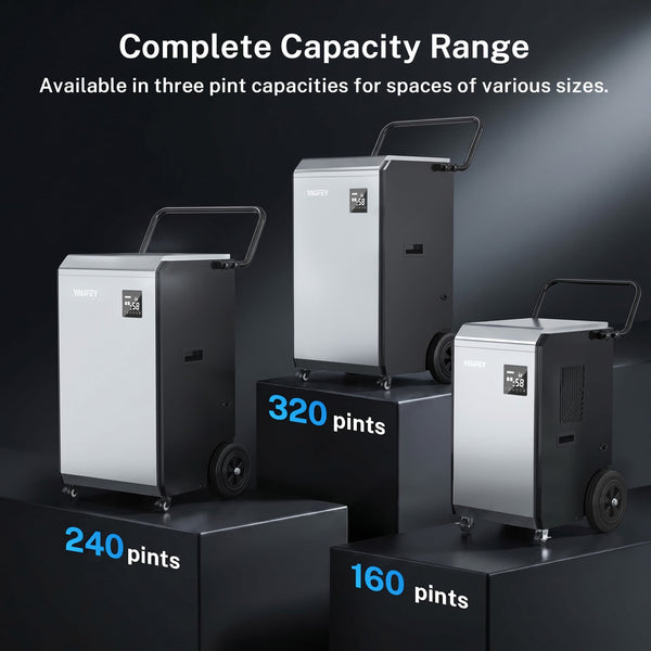Pre-Sale: 240 Pints Commercial Dehumidifier, 690W Industrial Dehumidifier with Pump & Drain Hose