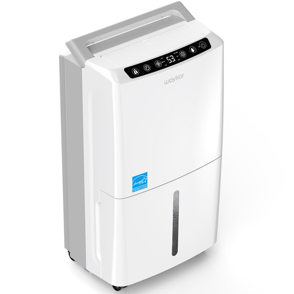 Sitvon 10-Pint Pro Energy Star Energey Efficient Dehumidifier for Home, Basement and Large Room 1,500 Sq. ft Coverage Area - Quiet with Humidity Control, Timer, Drain Hose and Water Tank