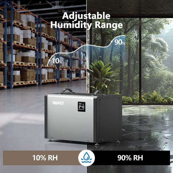 Pre-Sale: Crawl Space Dehumidifier for Basement, Available in 70, 125, 158 & 216 Pints