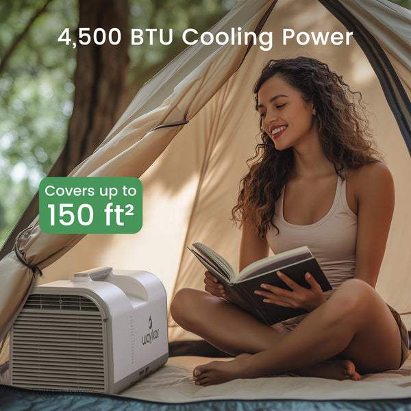 4500 BTU Portable AC with Remote, Cools 150 Sq. Ft.