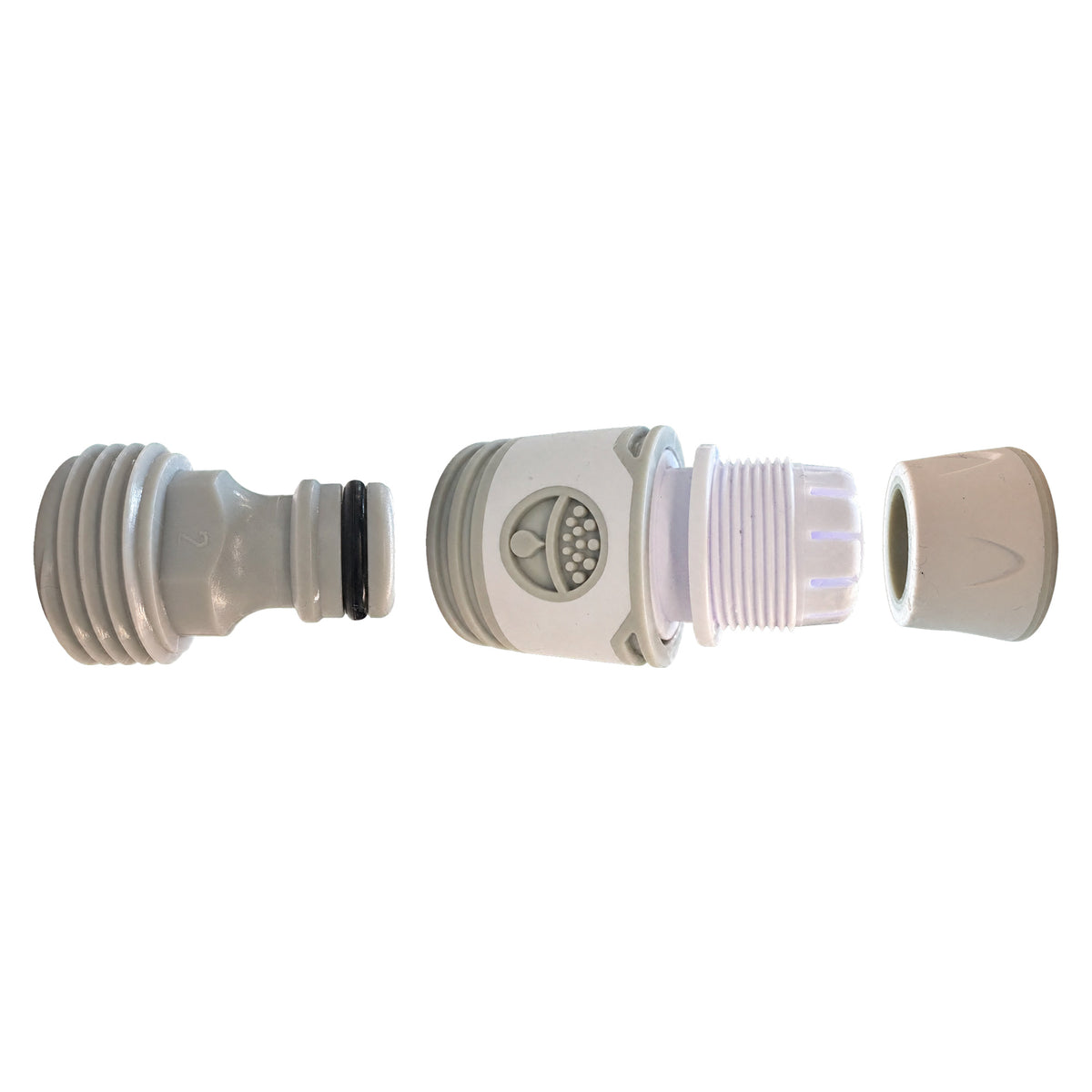 Waykar Dehumidifier Drain Garden Hose Quick Connect Adapter (1/2” Drain to 3/4” GHT)