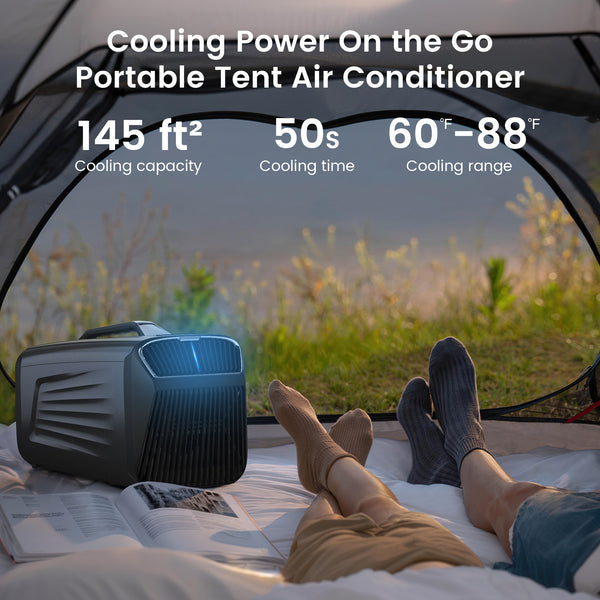 tent air conditioning Portable Air Conditioner for Camping, 5000BTU Windowless Air Condition – Waykar