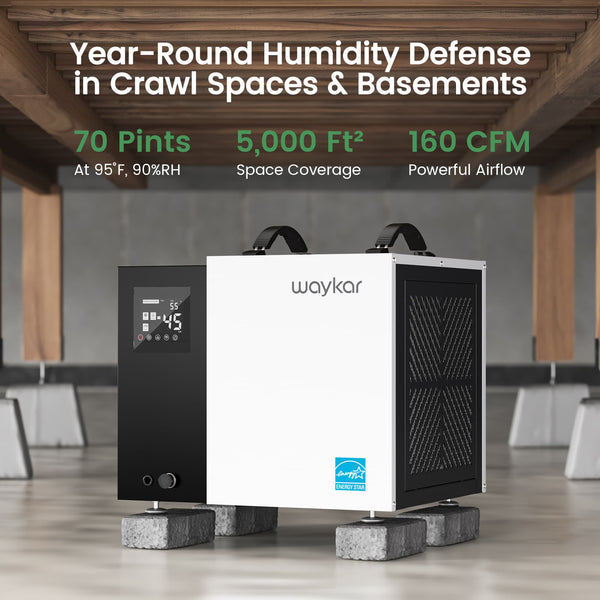 ENERGY STAR 70-Pint Crawlspace Dehumidifier with Pump