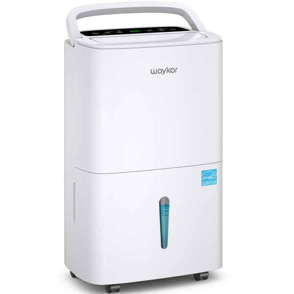 Energy Star Dehumidifiers with Drain Hose, Handle, Auto Defrost and Self Drying Features [Waykar YDZ Star]