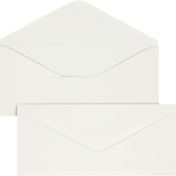 100-Piece Cotton Stationery Paper & Envelopes Set – Ivory, 8.5 x 11 Inch