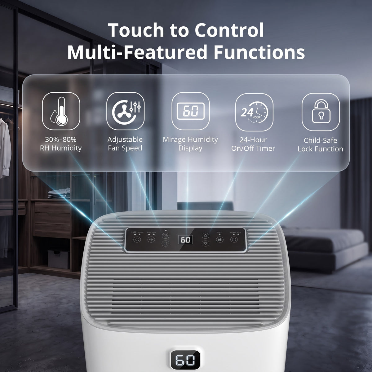 Pre-Sale: 80 Pints ENERGY STAR Home Dehumidifier
