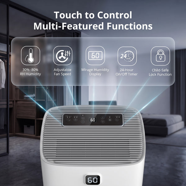 Pre-Sale: 80 Pints ENERGY STAR Home Dehumidifier