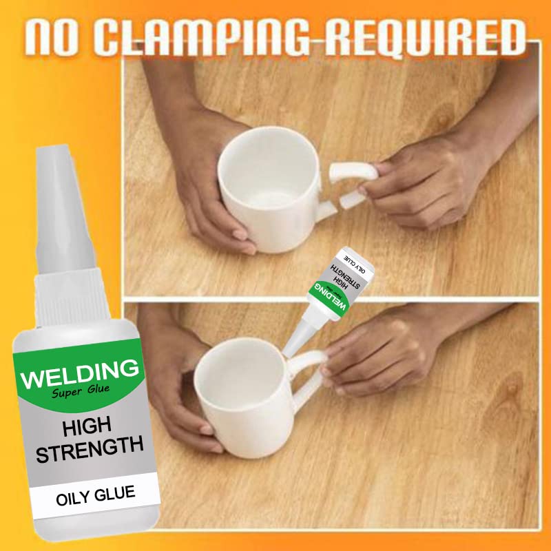 All-Purpose Super Glue – Waterproof, Shockproof, Instant Bond Adhesive for Metal, Wood, Rubber & Plastic