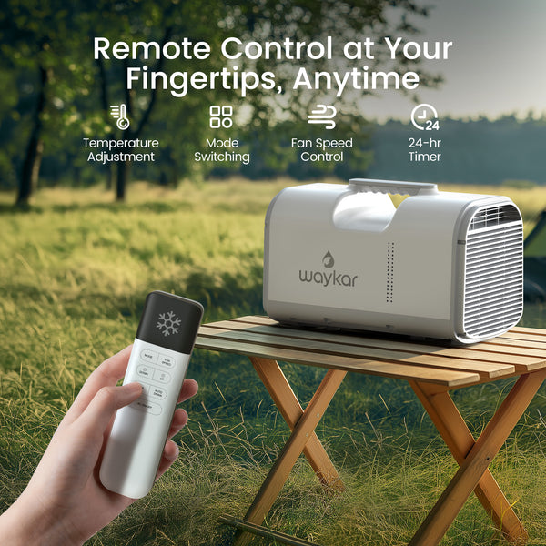 4500 BTU Portable AC with Remote, Cools 150 Sq. Ft.