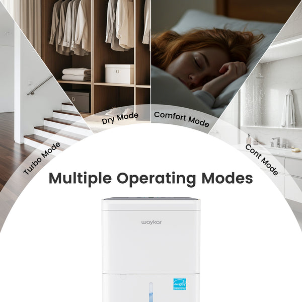 2000 Sq. Ft. Home Dehumidifier, 30 Pints Dehumidifier for Home, Basement Dehumidifier [CTH30A]