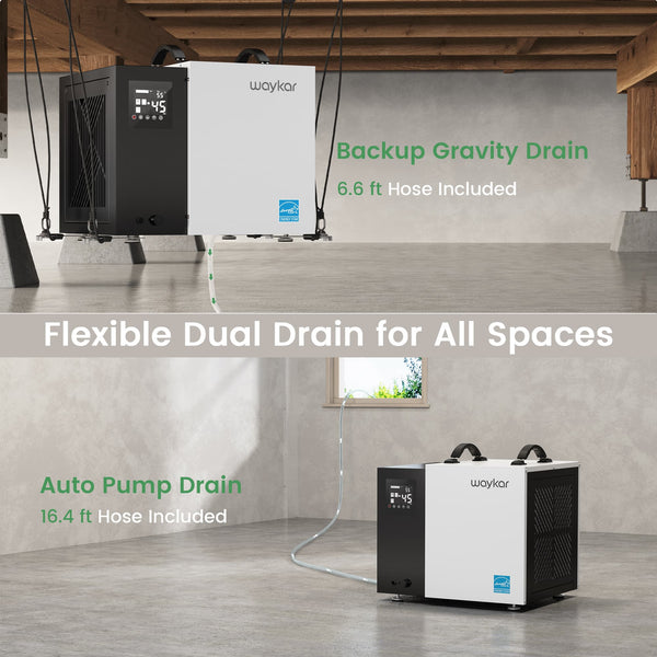 ENERGY STAR 70-Pint Crawlspace Dehumidifier with Pump