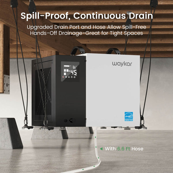 70 pints dehumidifier with drain hose