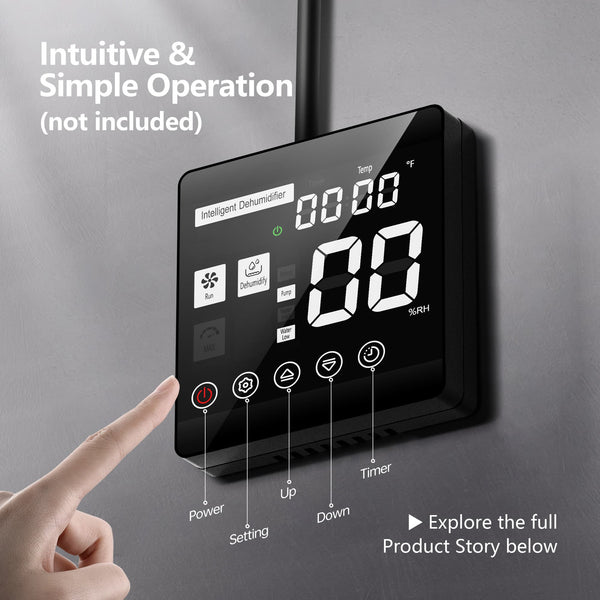 Pre-Sale: Crawl Space Dehumidifier for Basement, Available in 70, 125, 158 & 216 Pints