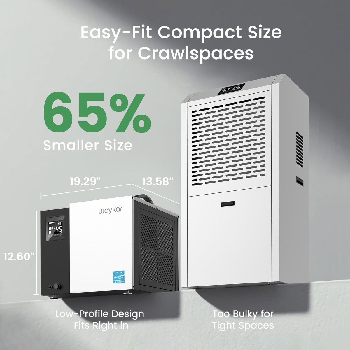 ENERGY STAR 70-Pint Crawlspace Dehumidifier with Pump