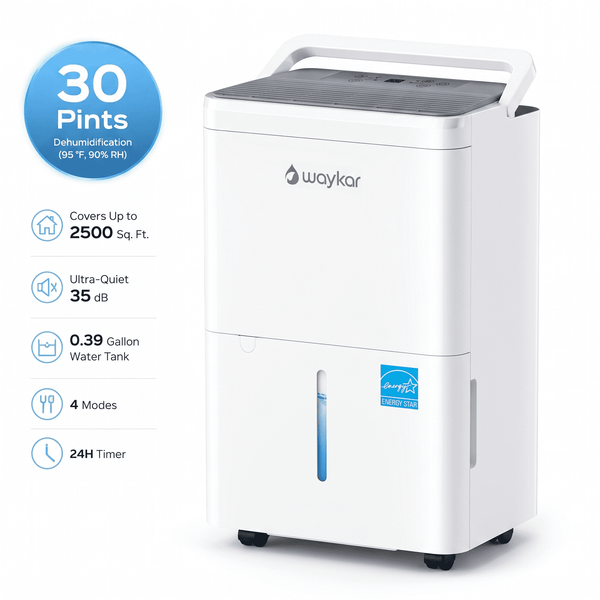 Pre-Sale: 30 Pints Dehumidifier with Auto Comfort Mode