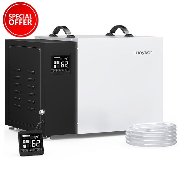 158 Pints Crawlspace Dehumidifier with Built-in Pump, 6,500 Sq. Ft. Basement Dehumidifier [AFW2.5D]