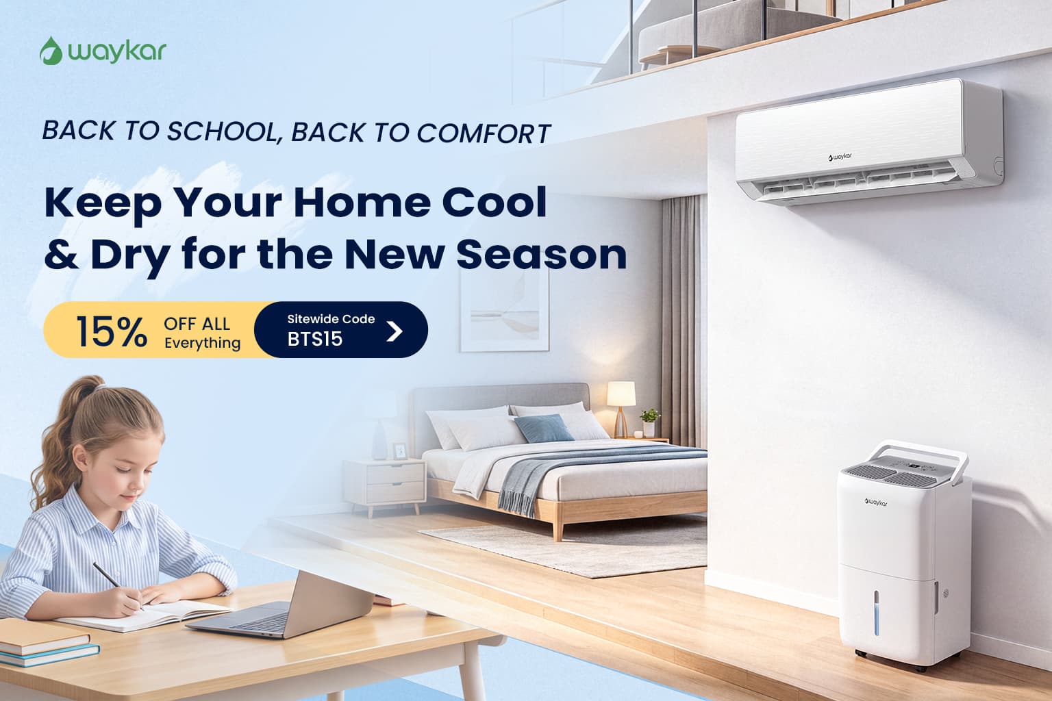 Waykar dehumidifiers on sale