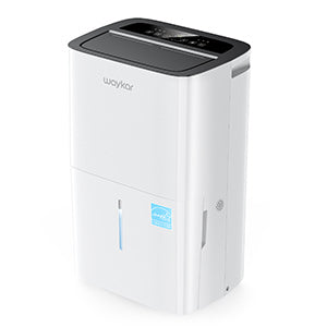 Waykar 120 Pint Dehumidifier for Basements & Home up to 6,500 Sq Ft, No Daily Emptying with Continuous Drain, Auto Defrost, 35 Pint DOE