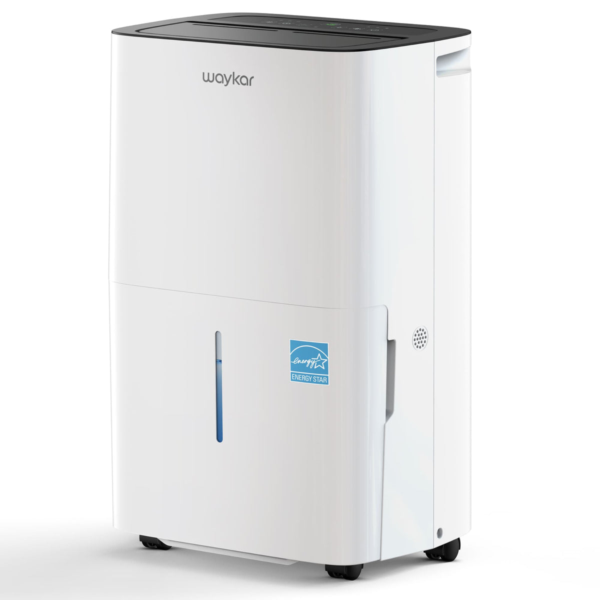 Waykar 80 Pints Energy Star Dehumidifier for Home, Dehumidifier with Drain Hose and 1.45 Gal Tank #CHWA80A&80B