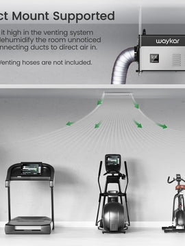 130 Pints Energy Star Commercial Dehumidifier with Pump and Drain Hose | CPG130A