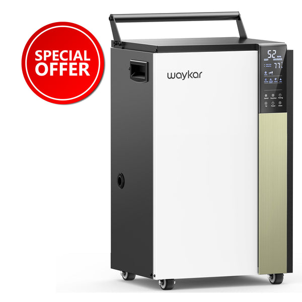 190 Pints Commercial Dehumidifier with 2.11-Gal Tank
