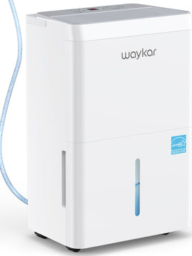 150 Pint 2025 Energy Star Dehumidifier with Pump for Large Rooms up to 7,000 Sq. Ft. for Home, Basement, Commercial, Industrial, with Drain Hose & Tank, Auto Defrost, Smart Auto Comfort Mode