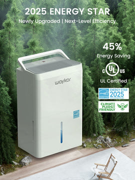150 Pint 2025 Energy Star Dehumidifier with Pump for Large Rooms up to 7,000 Sq. Ft. for Home, Basement, Commercial, Industrial, with Drain Hose & Tank, Auto Defrost, Smart Auto Comfort Mode