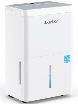 150 Pint Energy Star Dehumidifier for Large Rooms up to 7,000 Sq. Ft. for Home, Basement, Commercial, Industrial, with Drain Hose & Tank, Auto Defrost, Ultra Quiet, Smart Auto Comfort Mode
