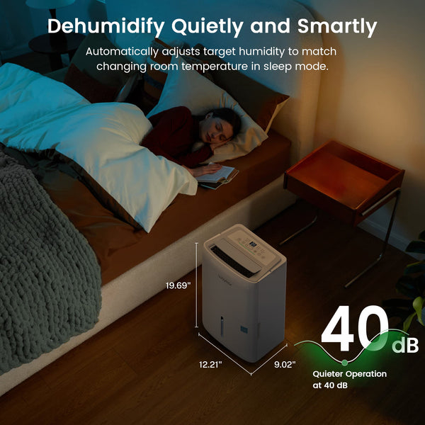 ENERGY STAR Dehumidifier with Colored Humidistat:  80, 120, or 150 Pints