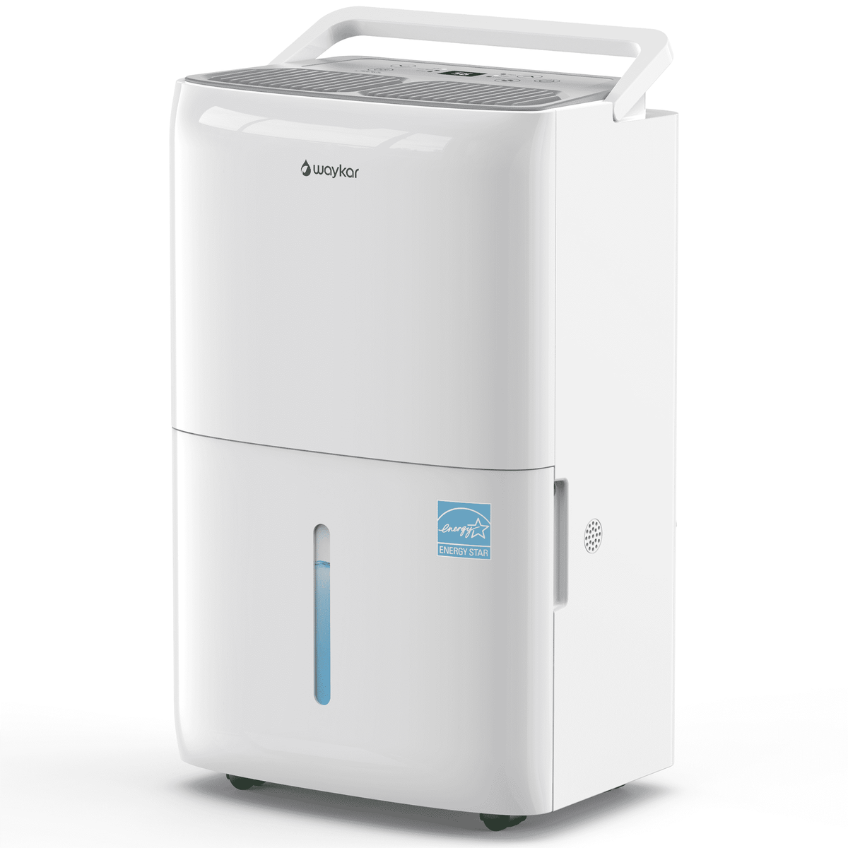 Waykar ENERGY STAR Home Dehumidifier with Garden Hose Drain Option