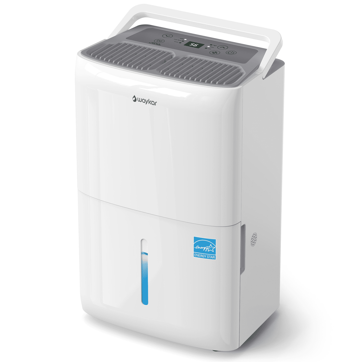 Waykar ENERGY STAR Home Dehumidifier with Garden Hose Drain Option
