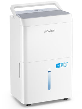 150 Pint 2025 Energy Star Dehumidifier with Pump for Large Rooms up to 7,000 Sq. Ft. for Home, Basement, Commercial, Industrial, with Drain Hose & Tank, Auto Defrost, Smart Auto Comfort Mode