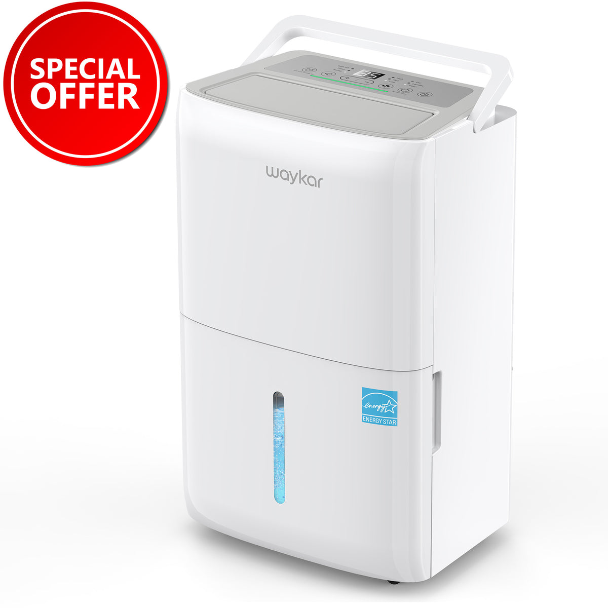 ENERGY STAR Dehumidifier with Colored Humidistat:  80, 120, or 150 Pints