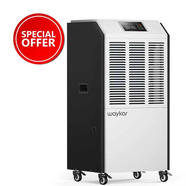 291-Pint Commercial and Industrial Dehumidifier: For Spaces Up to 9,000 Sq. Ft [DP138B]