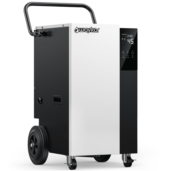 Waykar Commercial Dehumidifier for Basements, Warehouses & Large Spaces – 160/240/320 Pints