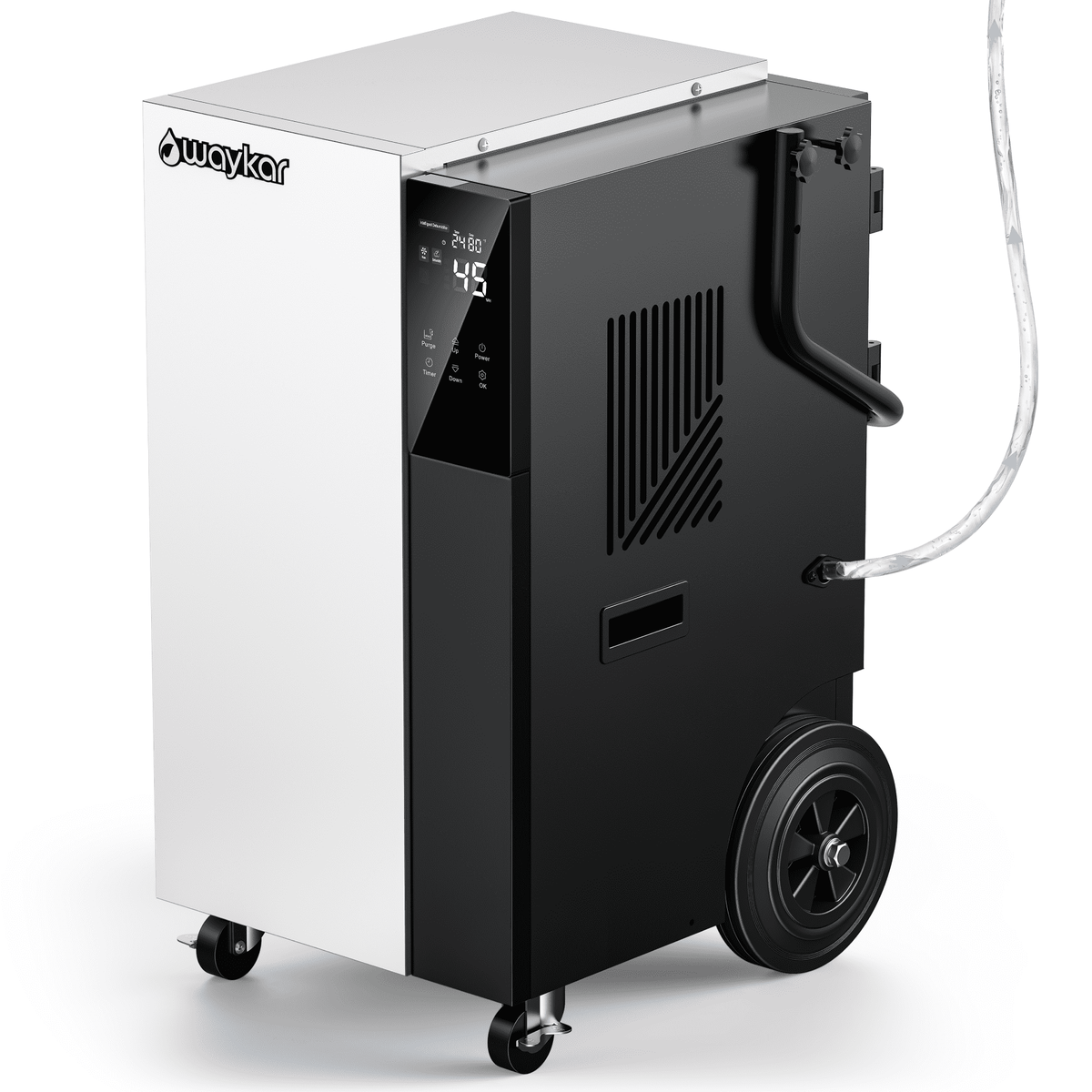 Waykar Commercial Dehumidifier for Basements, Warehouses & Large Spaces – 160/240/320 Pints