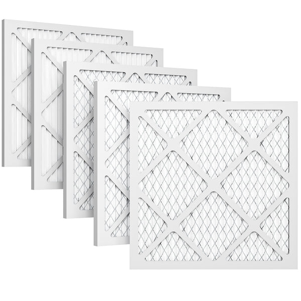 5-Pack MERV-10 Replacement Filter Set – Fully Compatible with Waykar 550 CFM Air Scrubber