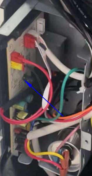 Original Control Panel, the motherboard of unit JD026E-130