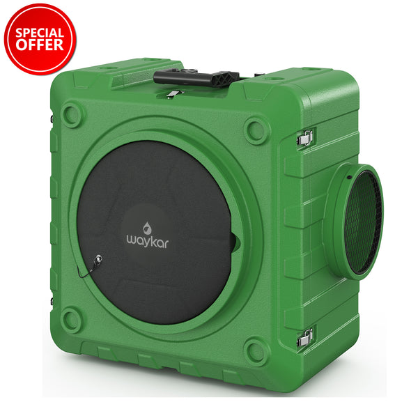 3-Stage Filtration Air Scrubber – Stackable Design for Home and Industrial Use