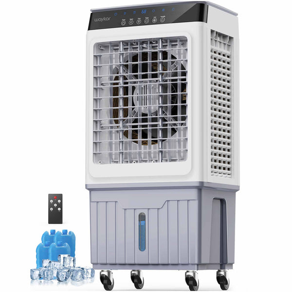 Waykar Energy-Smart Evaporative Air Cooler for Patios, Available in 3,500 & 4,800 CFM