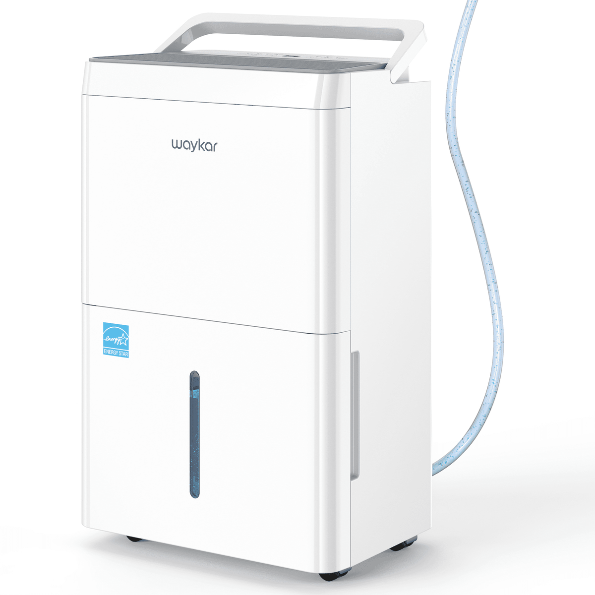 Sitvon 50 Pint Energy Star Dehumidifier with Pump for Home Basement Room energy efficient, Max 150 Pint, 7000 Sq. Ft - Auto Defrost, Ultra Quiet 40dB, Auto Comfort Mode, Dual Drain Option