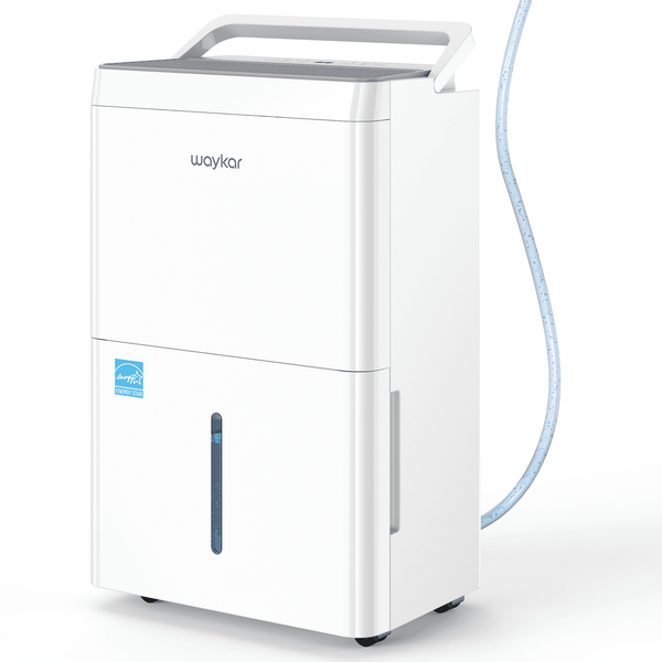 Sitvon 50 Pint Energy Star Dehumidifier with Pump for Home Basement Room energy efficient, Max 150 Pint, 7000 Sq. Ft - Auto Defrost, Ultra Quiet 40dB, Auto Comfort Mode, Dual Drain Option