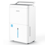 Waykar 150 Pint Dehumidifiers for Basements & Whole Home up to 7000 Sq Ft, Continuous Drain, 1.88-Gallon Tank, 44dB Ultra Quiet, 50 Pint DOE Energy Star